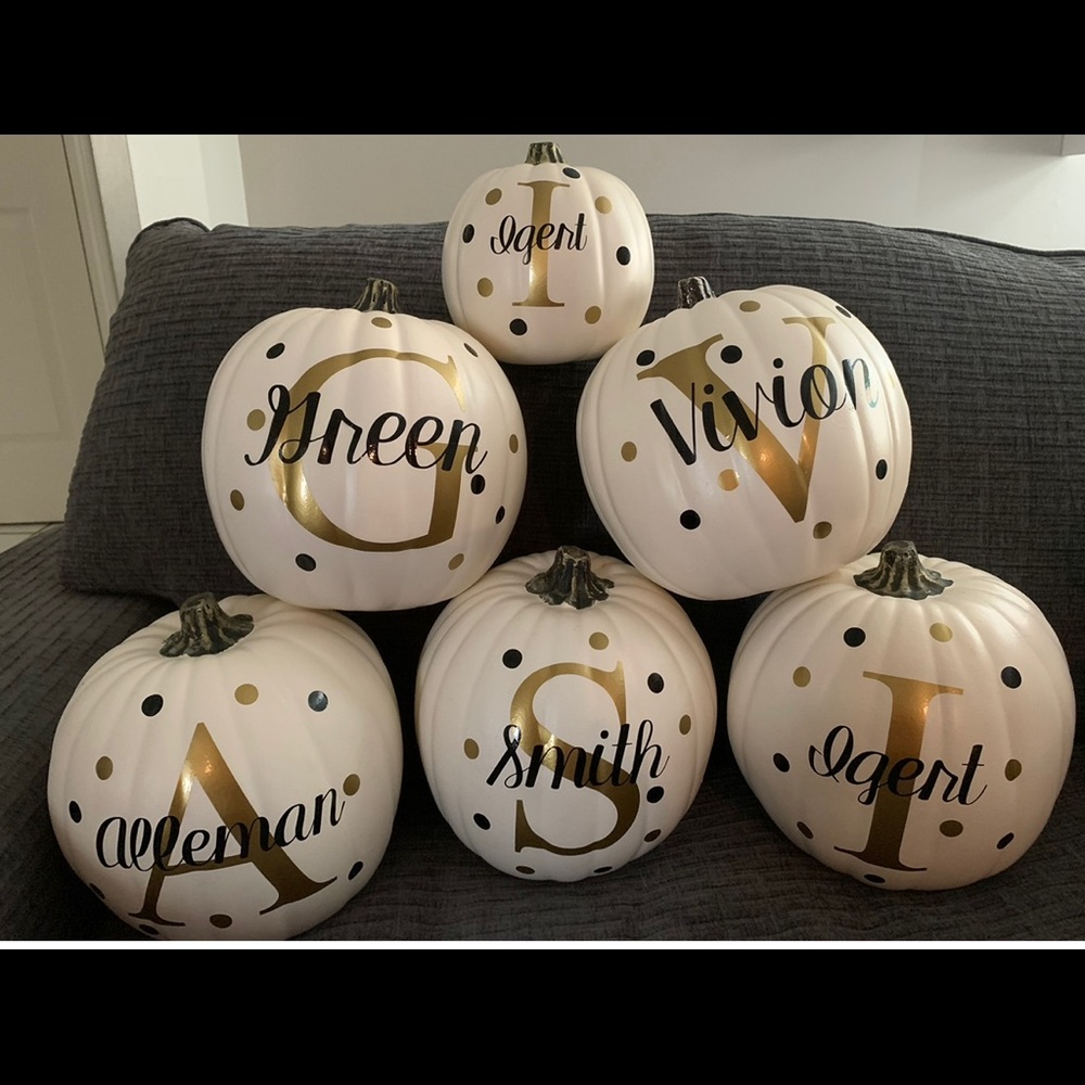Personalized Pumpkins - Picture 2 of 4